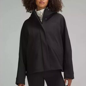 Lululemon RepelShell Cinch-back Rain Jacket ~ waterproof
Black, size 12